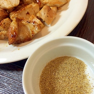 ムネ肉の山椒塩で食すシンプル焼き